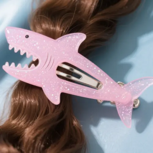 網紅鯊魚髮夾